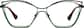Front view of Cat-Eye Glasses 3241921 in Black thumbnail