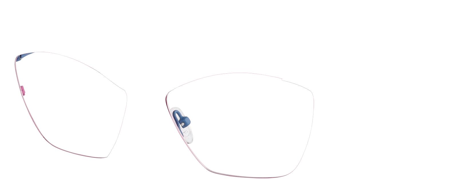 Blue Cat-Eye Glasses #3241936 | Zenni Optical