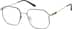 Geometric Glasses 3242315 in Brown