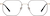 Front view of Geometric Glasses 3242315 in Brown thumbnail