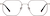 Front view of Geometric Glasses 3242318 in Red thumbnail