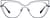 Front view of Cat Eye Glasses 3242416 in Navy thumbnail