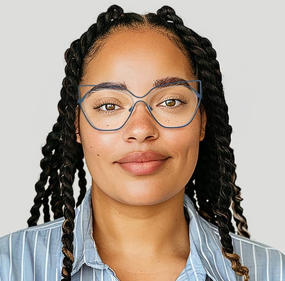 Image of Cat Eye Glasses