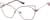 Angle view of Cat Eye Glasses 3242418 in Red thumbnail