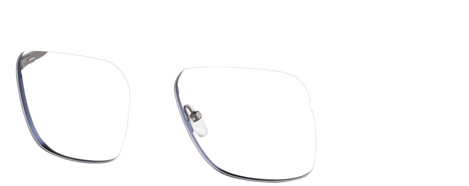 Blue Square Glasses #3242716 | Zenni Optical