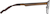 Side view of Rectangle Glasses 3242815 in Copper thumbnail