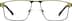 Rectangle Glasses 3242822 in Antique Gold