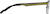 Side view of Rectangle Glasses 3242822 in Antique Gold thumbnail