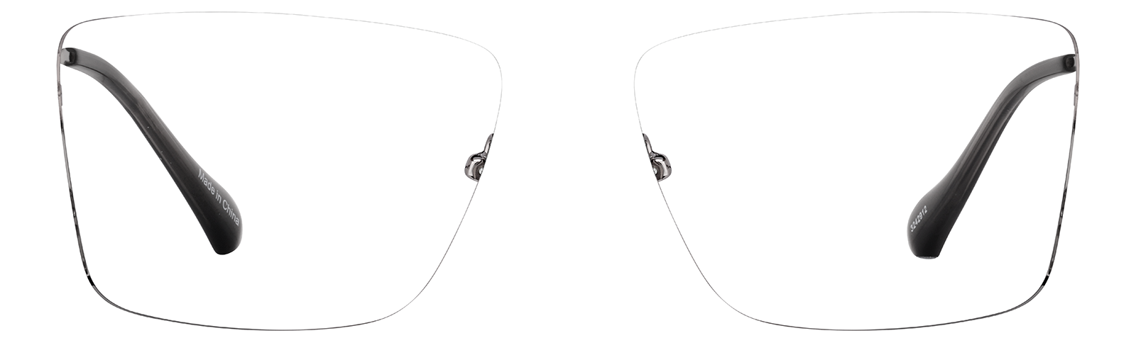 Black Browline Glasses #3242921 | Zenni Optical