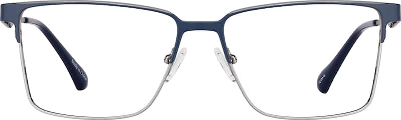 Blue Browline Glasses