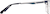 Side view of Browline Glasses 3242916 in Blue thumbnail