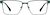 Front view of Browline Glasses 3242924 in Green thumbnail