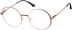 Round Glasses 3243015 in Brown