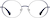 Front view of Round Glasses 3243016 in Blue thumbnail