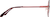 Side view of Round Glasses 3243018 in Red thumbnail