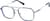 Angle view of Aviator Glasses 3243116 in Blue thumbnail