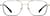Front view of Aviator Glasses 3243121 in Black thumbnail