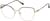 Angle view of Cat-Eye Glasses 3243215 in Brown thumbnail