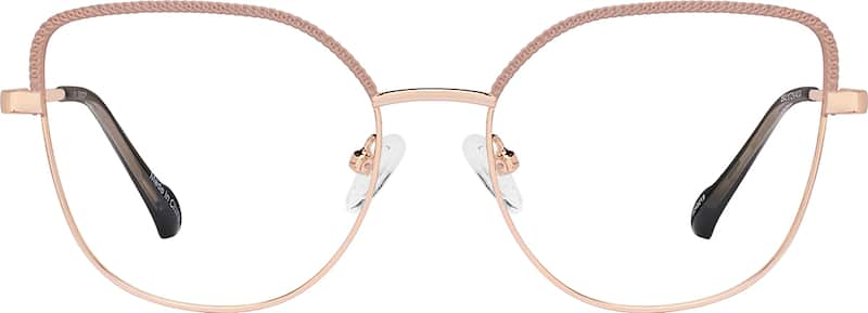 Pink Cat-Eye Glasses