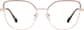 Front view of Cat-Eye Glasses 3243219 in Pink thumbnail