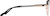 Side view of Cat-Eye Glasses 3243221 in Black thumbnail