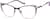 Angle view of Cat-Eye Glasses 3243317 in Purple thumbnail
