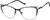 Angle view of Cat-Eye Glasses 3243321 in Black thumbnail