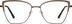 Cat-Eye Glasses 3243415 in Brown