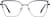 Front view of Cat-Eye Glasses 3243416 in Blue thumbnail