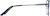 Side view of Cat-Eye Glasses 3243416 in Blue thumbnail