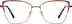 Cat-Eye Glasses 3243418 in Red
