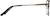 Side view of Cat-Eye Glasses 3243421 in Black thumbnail