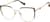 Angle view of Cat-Eye Glasses 3243515 in Brown thumbnail