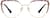 Front view of Cat-Eye Glasses 3243518 in Red thumbnail
