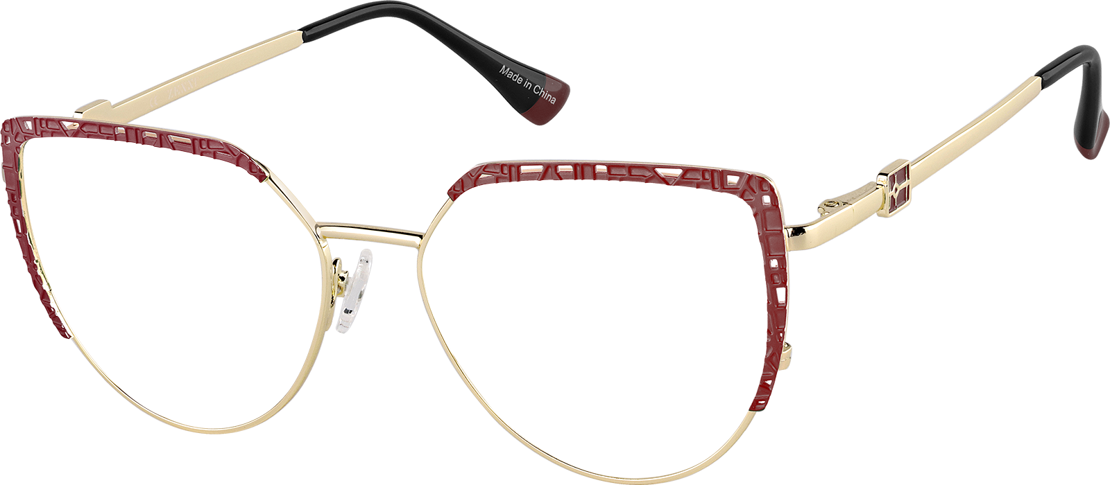 Red Cat-Eye Glasses #3243518 | Zenni Optical Canada