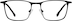 Rectangle Glasses 3243721 in Black