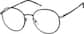 Angle view of Round Glasses 3243812 in Gray thumbnail