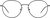 Front view of Round Glasses 3243812 in Gray thumbnail