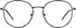 Front view of Round Glasses 3243812 in Gray thumbnail