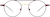 Front view of Round Glasses 3244118 in Red thumbnail