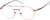 Angle view of Round Glasses 3244142 in Orange thumbnail