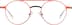 Round Glasses 3244142 in Orange