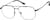 Angle view of Aviator Glasses 3244316 in Blue thumbnail