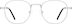 Square Glasses 3244411 in Silver