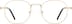 Square Glasses 3244414 in Gold