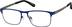 Rectangle Glasses 3244716 in Blue
