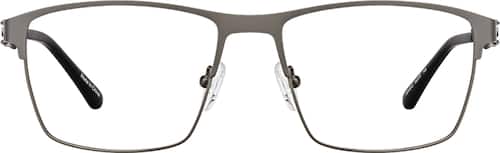 Gray Rectangle Glasses