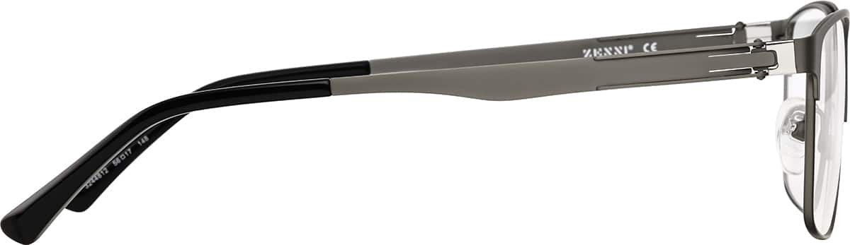 Side view of Rectangle Glasses 3244812 in Gray