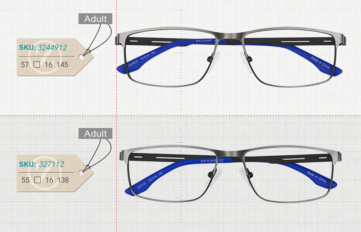 Image of Rectangle Glasses