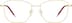 Cat-Eye Glasses 3245014 in Gold